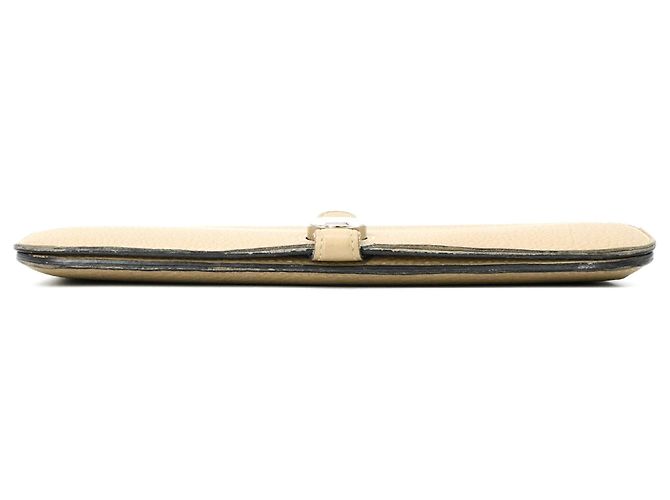Hermès Portafoglio Lungo HERMES Dogon Beige - vista 6