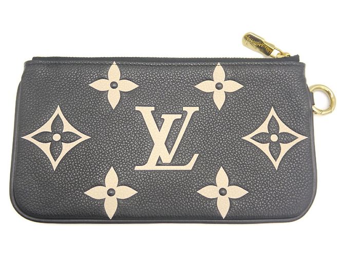 Louis Vuitton Pochette Trio Crafty Collection Castaño Negro - vista 3