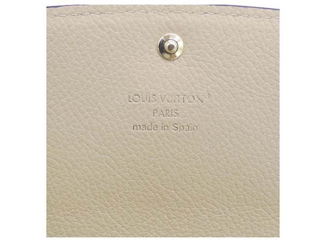 Louis Vuitton Portafoglio Lungo Emilie Nero - vista 10