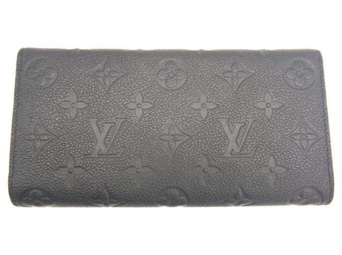 Louis Vuitton Portafoglio Lungo Emilie Nero - vista 2