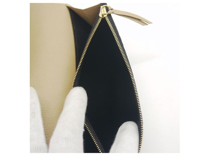 Louis Vuitton Portafoglio Lungo Emilie Nero - vista 8