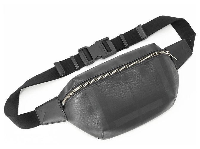 Bolso de hombro/bandolera Burberry de lona negra - vista 6