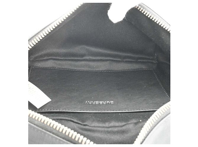 Bolso de hombro/bandolera Burberry de lona negra - vista 8