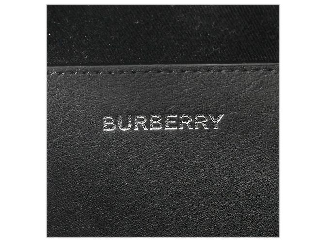Bolso de hombro/bandolera Burberry de lona negra - vista 9