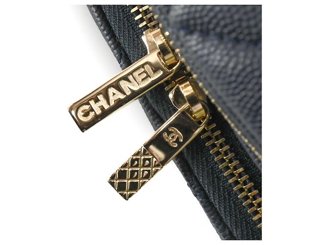 Borsa Sling Chanel Matelassé Blu navy - vista 14