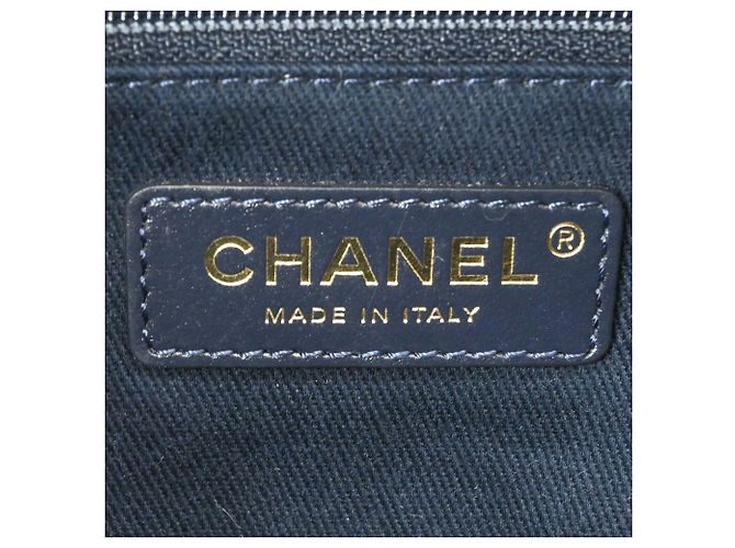 Borsa Sling Chanel Matelassé Blu navy - vista 8