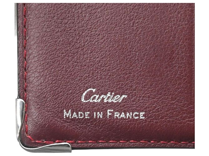 Cartera bi-fold Cartier Garland de de piel - vista 10