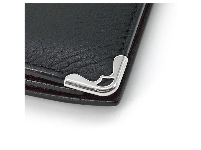 Cartera bi-fold Cartier Garland de de piel - vista 15