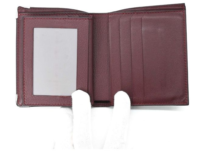 Cartera bi-fold Cartier Garland de de piel - vista 7