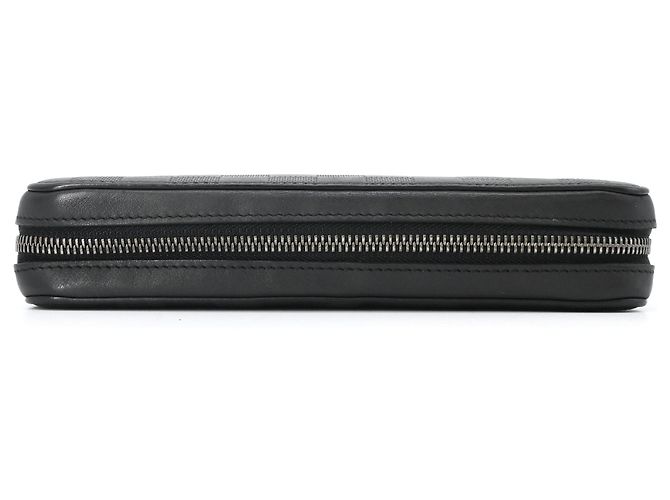 Cartera Larga Louis Vuitton Damier Infini Zippy XL Round Organizer Negro - vista 6