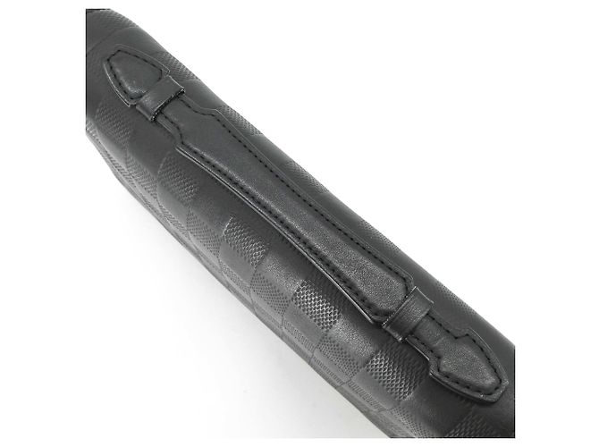 Cartera Larga Louis Vuitton Damier Infini Zippy XL Round Organizer Negro - vista 7