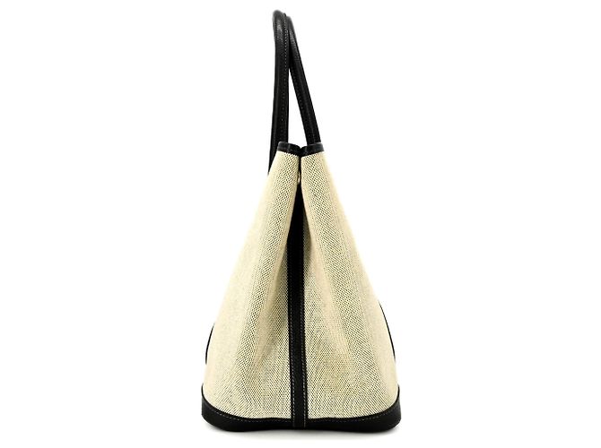 Hermès Borsa Tote Hermes Garden 36 PM Beige - vista 3