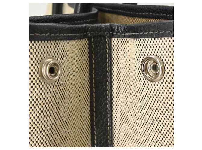 Hermès Borsa Tote Hermes Garden 36 PM Beige - vista 7