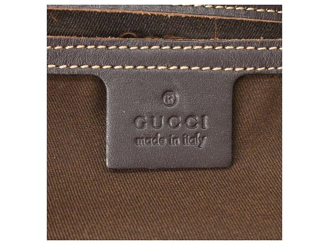 Gucci GG Supreme Schultertasche Braun - Ansicht 11