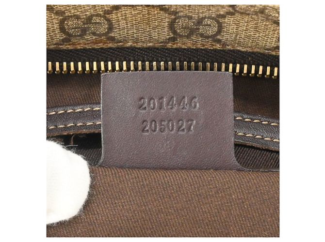 Gucci GG Supreme Schultertasche Braun - Ansicht 12