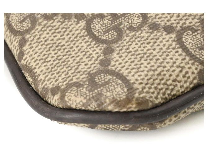 Gucci GG Supreme Schultertasche Braun - Ansicht 15
