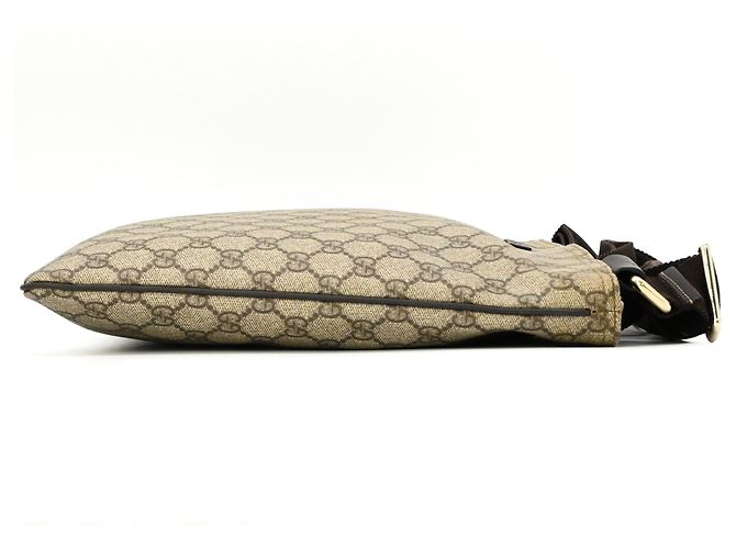 Gucci GG Supreme Schultertasche Braun - Ansicht 4