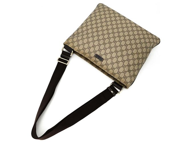 Gucci GG Supreme Schultertasche Braun - Ansicht 6