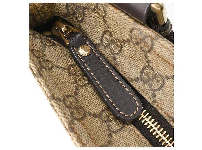 Gucci GG Supreme Schultertasche Braun - Ansicht 7