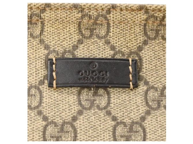 Gucci GG Supreme Schultertasche Braun - Ansicht 8