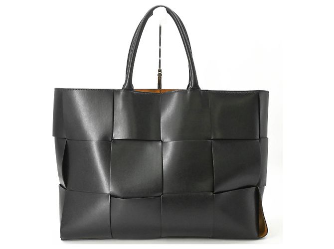 Bottega Veneta Borsa Tote Grande Arco Nero - vista 2