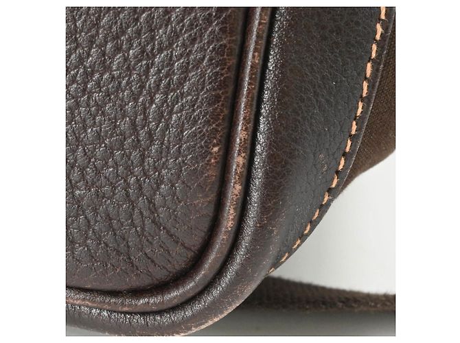 Hermès HERMES Garden TPM Handtasche und Schultertasche Braun - Ansicht 13