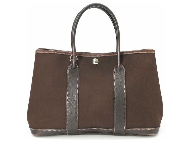 Hermès HERMES Garden TPM Handtasche und Schultertasche Braun - Ansicht 2