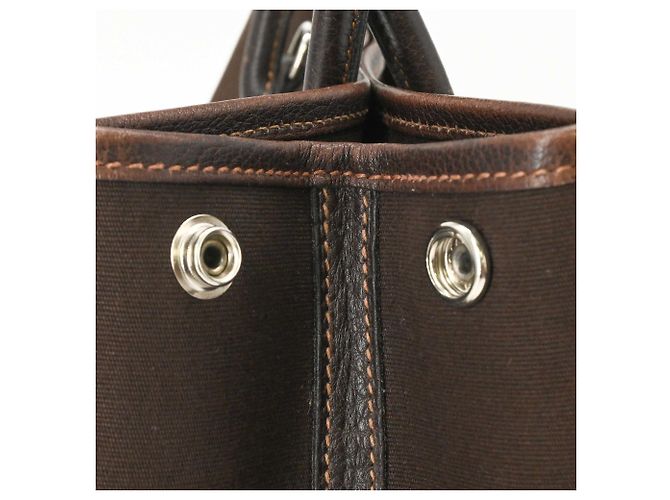 Hermès HERMES Garden TPM Handtasche und Schultertasche Braun - Ansicht 8