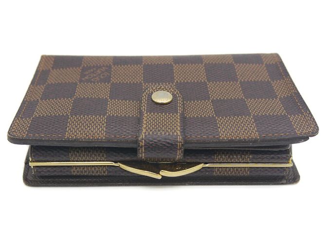 Louis Vuitton Damier Portefeuille Viennois Bi-fold Wallet Damier ebene - vista 3