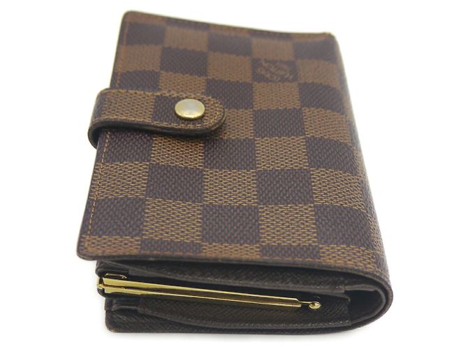 Louis Vuitton Damier Portefeuille Viennois Bi-fold Wallet Damier ebene - vista 4