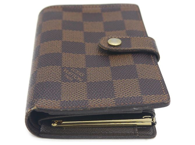 Louis Vuitton Damier Portefeuille Viennois Bi-fold Wallet Damier ebene - vista 5