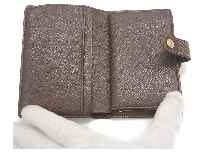 Louis Vuitton Damier Portefeuille Viennois Bi-fold Wallet Damier ebene - vista 7