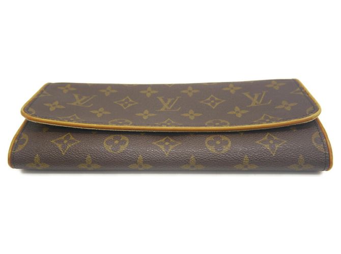 Louis Vuitton Pochette Twin GM Monogram Shoulder Bag - view 3