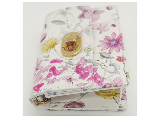Pouch Christian Dior Caro Bianco Multicolore - vista 4