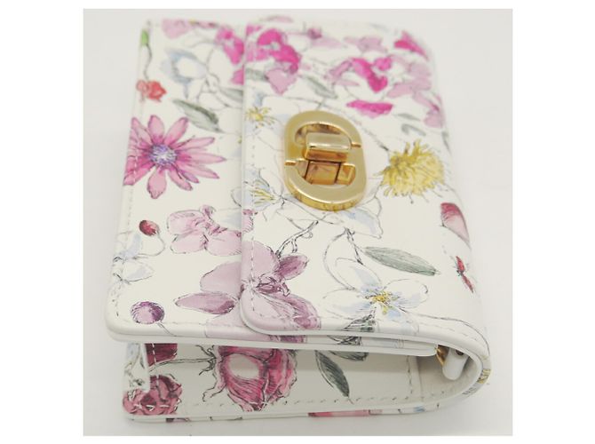 Pouch Christian Dior Caro Bianco Multicolore - vista 5