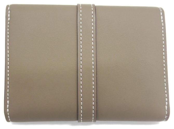 Hermès Carteira Compacta e Porta-moedas Hermes Glenan Taupe - vista 2