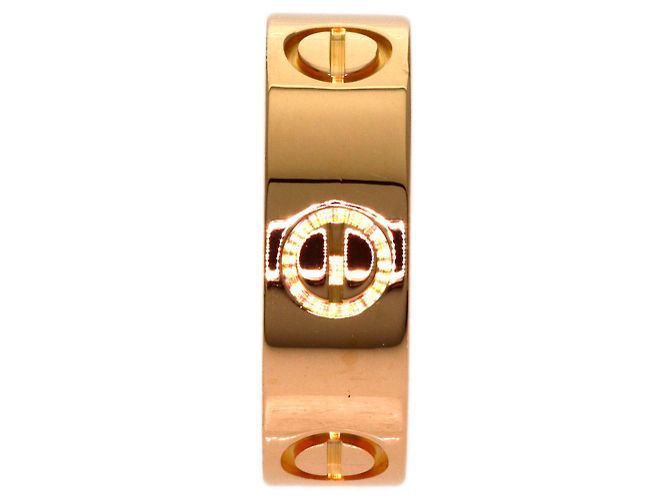Anillo Cartier Love en oro rosa 18K - vista 3