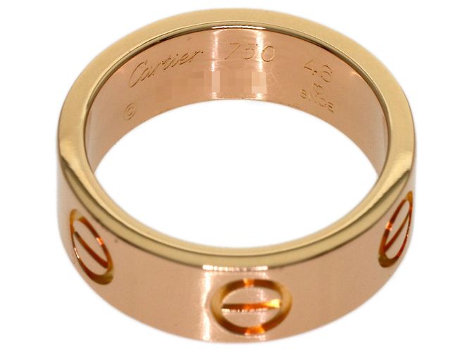 Anillo Cartier Love en oro rosa 18K - vista 4