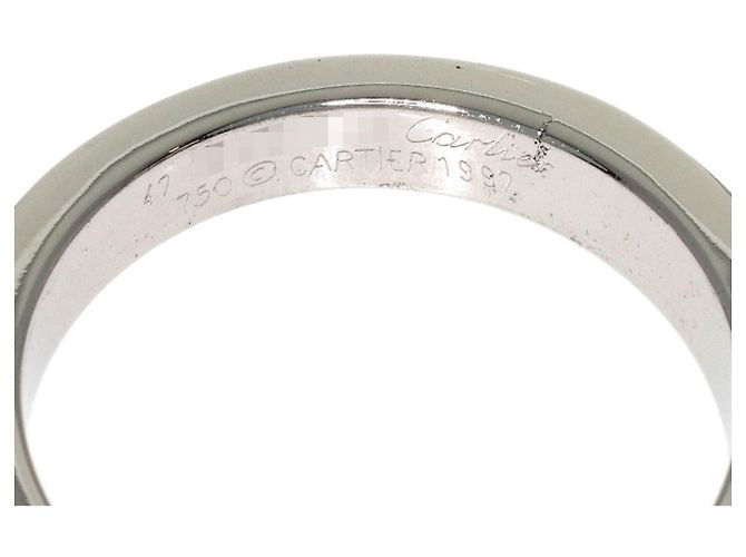 Cartier Tank Ring in 18K Weißgold mit Diamant - Ansicht 8