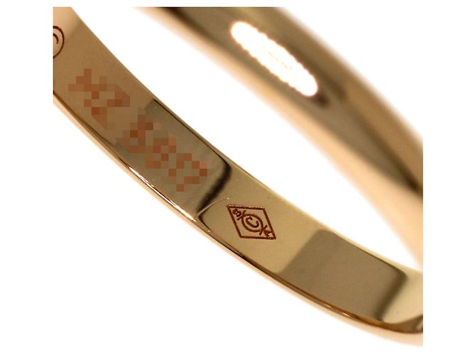 Anello fede Cartier in oro rosa 18K - vista 7
