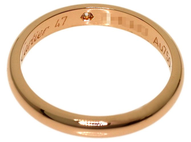 Cartier Ring aus 18K Roségold mit Diamant - Ansicht 4