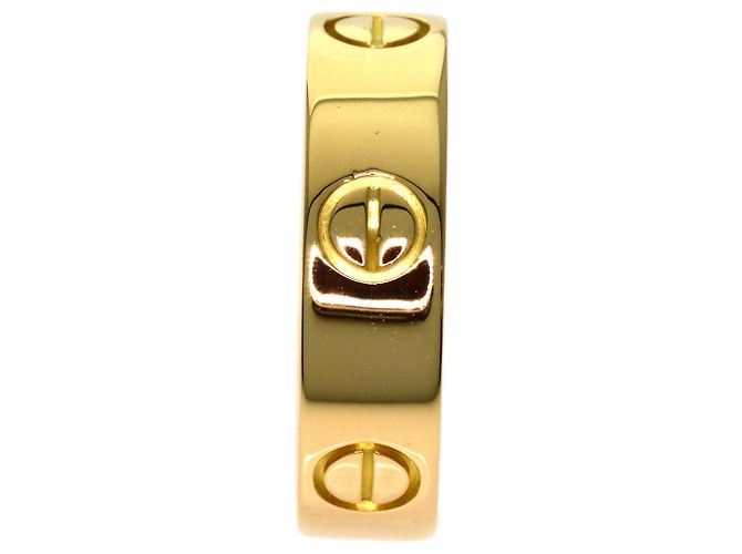 Anello Cartier Love Band in oro giallo 18K - vista 3