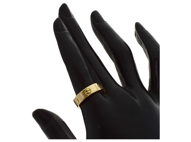 Anello Cartier Love Band in oro giallo 18K - vista 6