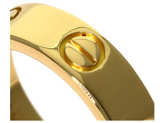 Anello Cartier Love Band in oro giallo 18K - vista 8