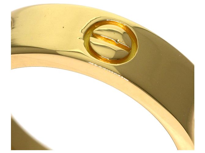Anello Cartier Love Band in oro giallo 18K - vista 9