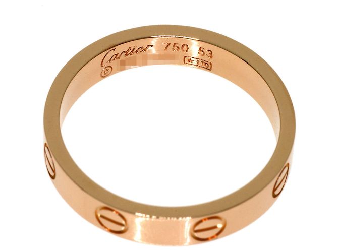 Cartier Mini Love Ring in 18K Roségold - Ansicht 4
