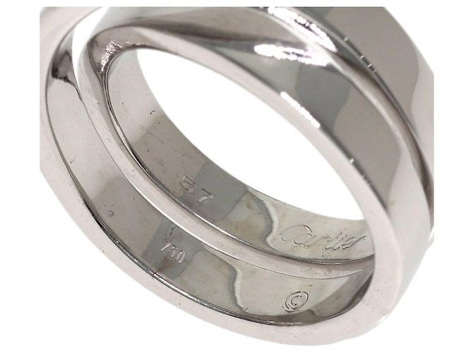 Cartier Paris Ehering aus 18K Weißgold - vue 5