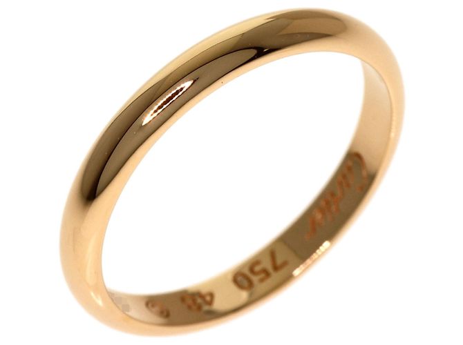 Cartier Women's 18K Pink Gold Band Ring - view 2