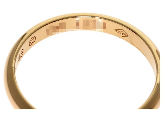 Cartier Women's 18K Pink Gold Band Ring - view 5