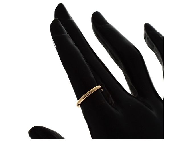 Cartier Women's 18K Pink Gold Band Ring - view 6